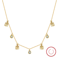 wholesale S925 Sterling Silver 14K Gold Plated Choker Necklace, Minimalist and Versatile, Direct Factory Wholesale-Platinum, approximate weight: 4.53g