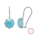 wholesale [S925 Sterling Silver] GME Set Fresh and Sophisticated Fashion Internet-Famous Turquoise Tassel Earring Accessories-0-60