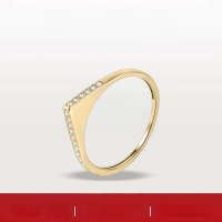 wholesale S925 sterling silver pyramid ring with unique personality, trending Moissanite-inlaid Golden Dawn series ring-Moissanite Ring  US size 6 (domestic size 13)