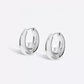 wholesale S925 Sterling Silver Floating Pearl Earrings for Women, Small and Minimalist Design, Light Luxury and High-End Feel, Ear Clips, Birthday Gift for Girls-0-5