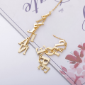 wholesale 925 Silver Hot-Selling DIY Custom Exquisite Letter Combination Name Earrings, Valentine's Day Gift Drop Shipping-0-1