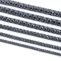 wholesale S925 Sterling Silver Black Moissanite Hip Hop Tennis Chain Bracelet 2/3/4/5/6/65mm European and American Jewelry-0-4
