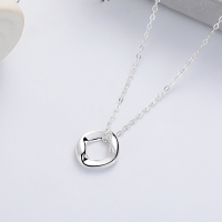 wholesale S925 Silver Yunchaoxuan Fashionable and Creative Irregular Geometric Pendant Trendy Internet Celebrity Ins Style Versatile Necklace-YL607/approx. 2.5g 925 silver