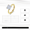wholesale 925 Silver LZR Collection Live Port Ring with Colorful 8A Zircon Wedding Ring-0-34