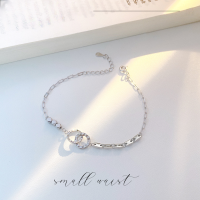 wholesale S925 Sterling Silver Trendy Infinite Love Bracelet for Women, Simple and Versatile, Stylish and Fashionable Accessory, Anniversary and Valentine's Day Gift-Infinite Love Sterling Silver Bracelet/Approx. 2.41g&gt;SL010671
