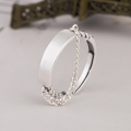 wholesale S925 metal versatile ins style ring goodluck lucky tassel chain statement finger ring chic trendy-0-0