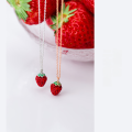 wholesale S925 silver nalan women's Korean-style simple and sweet strawberry necklace, fresh and elegant collarbone chain D5400-0-3