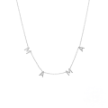 wholesale S925 Sterling Silver Ins Style Versatile Women's Mama Letter Initial Pendant Necklace for Mom-0-6