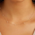 wholesale S925 Sterling Silver Pearl Layering Collarbone Necklace, Trendy On Douyin, Luxe Fashion Jewelry-0-1