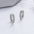 wholesale S925 Sterling Silver Vintage Light Luxury Style Creative Zircon Inlaid Ear Clips Korean Version Versatile Elegant Earrings for Women-0-0