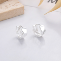 wholesale S925 Sterling Silver Korean Style Minimalist Design Irregular Shape Universal Stud Earrings Women's Delicate Small Ear Accessories-0-0