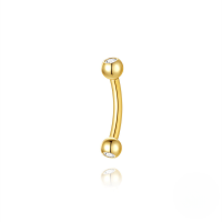 wholesale S925 Silver-Single gold #6