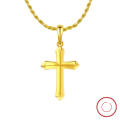 wholesale Metal religious cross retro men's trendy personalized hip-hop necklace jewelry-0-0