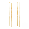 wholesale S925 Sterling Silver Minimalist Fringe Chain Earring With Korean Style-0-0