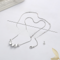 wholesale S925 Silver Cloud Tide Pendant Necklace, Korean Minimalist Ins Style, Versatile and Trendy, Unique and Niche Elegant Design-0-2