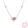 wholesale S925 Sterling Silver Y-Shaped Colored Zircon Pendant Necklace for Women Direct from Manufacturer Wholesale-0-35