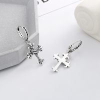 wholesale S925 Sterling Silver Black Myth: Wukong Mantra Ring Adjustable Open-End Couple Rings with Engraving Service-004221-Female Adjustable opening