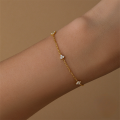 wholesale S925 Sterling Silver Creative Petal Zircon Inlaid Small And Exquisite High-end Bracelet For Women,-0-1