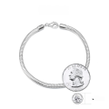 wholesale S925 Sterling Silver Cloud Pull Jewelry 3mm Snake Chain Bracelet, Hip-Hop Trendy Unisex Style-0-2