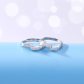 wholesale S925 Silver LOVE Ring Couple Set, Minimalist Open-Ended Matching Bands for Men and Women, Wholesale and Drop Shipping-0-0
