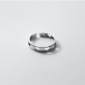 wholesale S925 Sterling Silver Vintage Sweet Hollow Heart Ring Korean Style Heart-shaped Silver Jewelry J9350-0-1