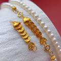 wholesale Gold-plated 925 ancient silver fittings, enamelextender chain, Five Emperor Coins, koi fish extender chain, DIY bead string-0-5