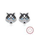 wholesale S925 sterling silver gold-plated ultra-sparkling zirconia drop earrings, manufacturer wholesale-0-50