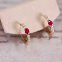 wholesale S925 sterling silver full-body Ins-style hoop earrings, elegant and fashionable, lightweight luxury for daily wear and versatile matching-BE0055-Gold>925 Silver