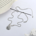 wholesale S925 Sterling Silver Cute Little Bunny Pendant Necklace, Ins Simple and Stylish Versatile Women's Necklace-0-1
