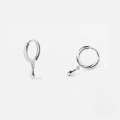 wholesale S925 Sterling Silver gold-plated teardrop ear cuffs, anins-0-1