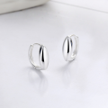 wholesale S925 Sterling Silver Korean-style Geometric Creative Minimalist Irregular Design Versatile Niche Earrings-0-0