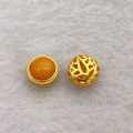 wholesale S925 silver gold-plated natural beeswax bracelet accessories DIY handmade unfinished accessories-0-10