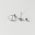 wholesale S925 Sterling Silver Fresh and Sweet Ins Style Starfish Thread Ear Stud Elegant Jewelry M03529-0-2