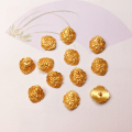 wholesale Gold-plated S925 Silver Nine-Tailed Fox Coin Charm Beads Bracelet Necklace Accessories DIY Components-0-14
