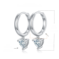 wholesale 18k gold-plated S925 sterling silver with 50mm heart-shaped full moissanite earrings for cross-border TikTok Live in that will not fall off-0-5