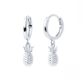 wholesale S925 Sterling Silver Rose Daisy Pineapple Ear Cuff Earrings, European And American French Style-0-8
