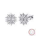 wholesale 925 Sterling Silver New Evil Eye Stud Earrings, Light Luxury Women's Style Ins Fashion Earrings for Dropshipping Wholesale-0-0