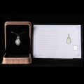 wholesale 925 Sterling Silver Ethnic Style Pendant with Hetian Jade, Comes with Certificate, Factory Direct Retro White Jade Necklace-0-2