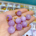 wholesale S925 silver gold-plated natural amethyst accessories, DIY handmade spacer beads, new semi-finished necklace and bracelet charms-0-9
