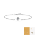 wholesale 925 Sterling Silver Moissanite Bubble Bracelet, Niche Accessory with High-End Elegance, Versatile Light Luxury and Premium Feel-0-6