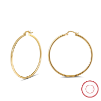 wholesale S925 Sterling Silver Cloud-Pull Jewelry Circle Earrings, Elegant Hoops, Vintage Minimalist Earrings Rings Factory Direct-Custom-Platinum Height 15mm Earring Thickness: 1.5mm