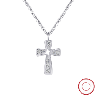 wholesale S925 Sterling Silver, Cloud-pull Jewelry, Niche Design, Cross Pendant Necklace for Men and Women, High-end Sense, Fully Inlaid with Diamonds-Platinum, approximately 3.6g 925 silver