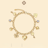 wholesale 925 Silver Light Luxury High-end Minimalist Ins Style Moissanite Paperclip Chain Christmas Bracelet for Women Wholesale-Moissanite 1 carat 19cm+5cm