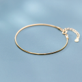 wholesale S925 silver plated gold women's Korean-style minimalist snake chain bracelet jewelry S3233-0-2