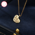 wholesale S925 Sterling Silver 3D Heart-Shaped Pendant Necklace, Exquisite, Sweet, Lovely, Vintage, and Luxurious Peach-Inspired Collarbone Chain-0-3