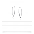 wholesale S925 Sterling Silver New European and American Minimalist Long Earrings Wholesale-0-3