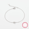 wholesale 925 Sterling Silver 26 Letters Zircon Inlaid Minimalist Luxury High-End Ins Style Cross-Border Best-Selling Jewelry Bracelet-0-14