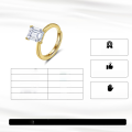 wholesale 925 Silver LZR Collection Live Port Ring with Colorful 8A Zircon Wedding Ring-0-58