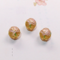 wholesale S925 Gold-Plated Enamel Drip Oil Floral Twelve Months DIY Components Crystal Jewelry Bracelet Necklace-0-13
