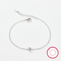 wholesale 925 Sterling Silver 26 Letters Zircon Inlaid Minimalist Luxury High-End Ins Style Cross-Border Best-Selling Jewelry Bracelet-0-11